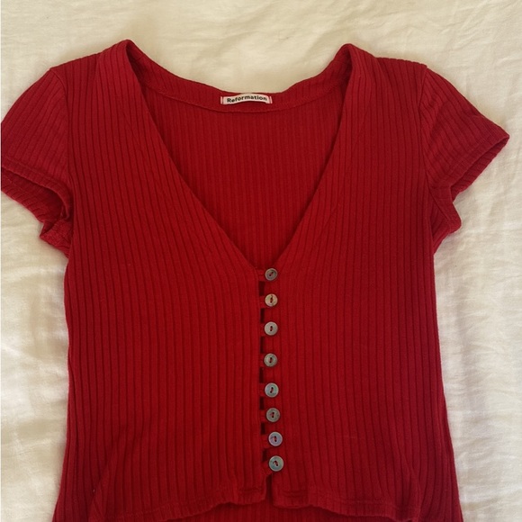 Reformation Nella Knit Top - Picture 4 of 4